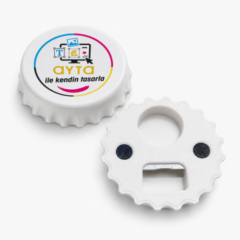 Şişe Açacaklı Magnet - Dekoratif Ve Kişiselleştirilebilir (77Mm)