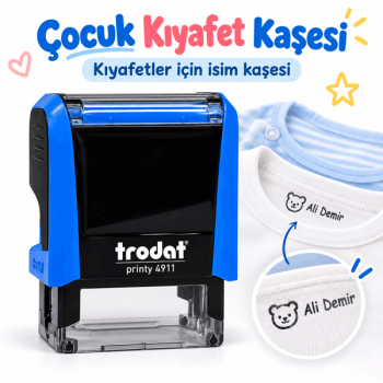Kişiye Özel Çocuk Kıyafet Kaşesi
