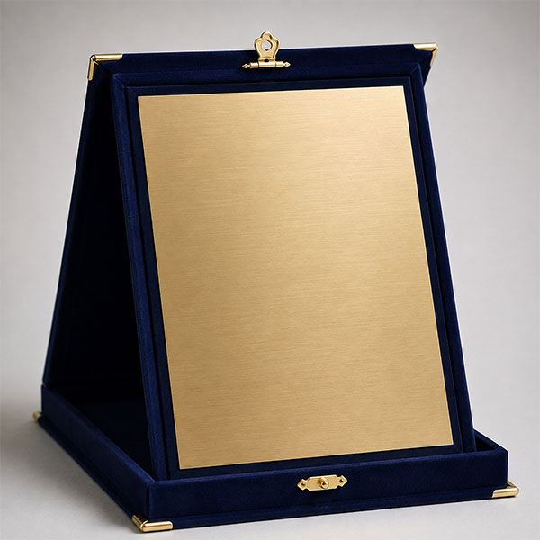 Lacivert Albüm Plaket Orta Boy görsel